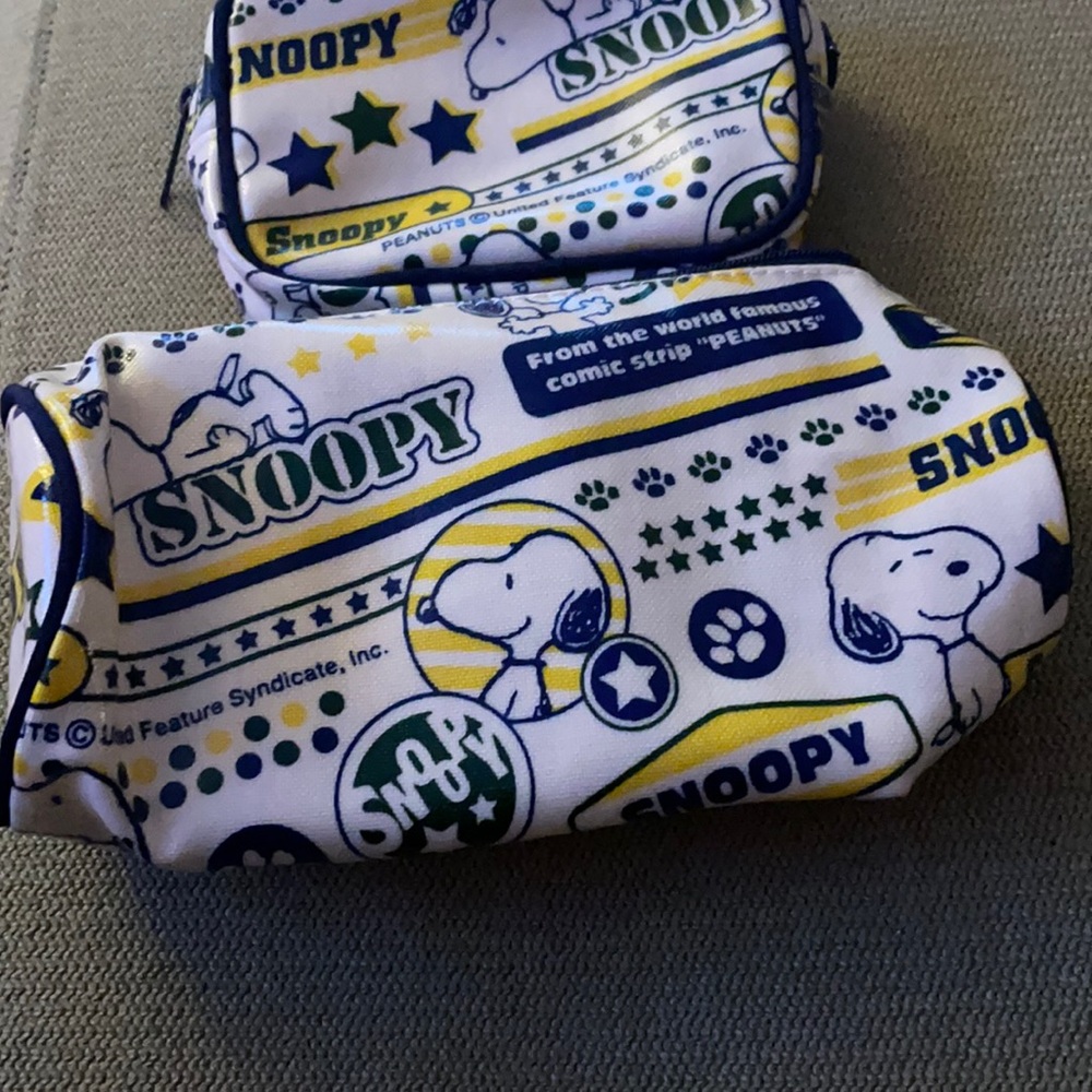Snoopy two piece wallet set